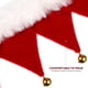 thumbnail image 3 of Pañuelo bandana navideño para mascotas con cascabeles, pañuelo triangular para el cuello para gatos y perros, accesorio para fiestas de disfraces de mascotas (Talla M), 3 of 7