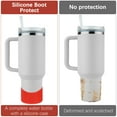 thumbnail image 5 of Uxcell Silicone Water Bottle Boot [1PCS] - Anti-Slip Protective Sleeve Use for Protecting Water Bottles from Scratches - [Red - 2.75 IN], 5 of 7