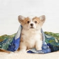 thumbnail image 4 of XMXY Dog Throw Blankets, Soft Cozy Post Impressionist Pet Blankets for Couches Machine Washable for Indoor Cats Dogs, Large Size, 4 of 8