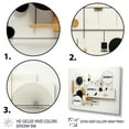 thumbnail image 3 of Designart "Minimalist Exploration Beige Suprematism II" Abstract Suprematism Floater Framed Wall Decor, 3 of 7