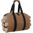 thumbnail image 1 of Bolsa para manipulación de troncos pesados ​​Bolsa para transporte de madera Bolsa para leña Bolsa para registro de lona, 1 of 5