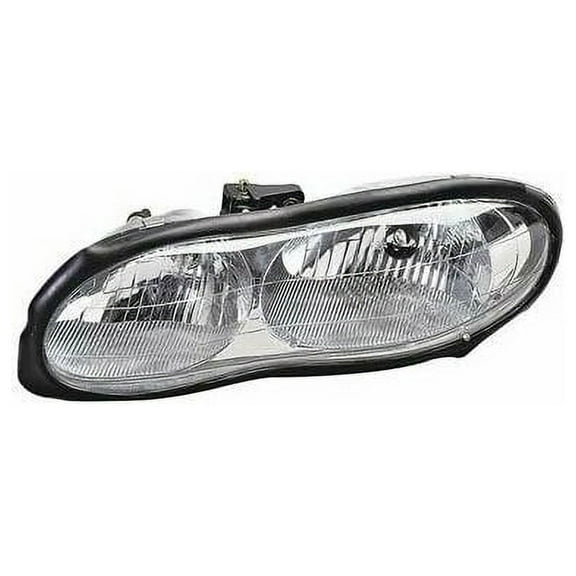 Left Headlight Assembly - Compatible with 1998 - 2002 Chevy Camaro 1999 2000 2001