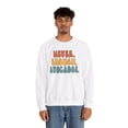 thumbnail image 5 of Avocado Sweatshirt Gifts Crew Neck Shirt Long Sleeve Unisex, 5 of 7