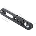 thumbnail image 5 of NICEYRIG Multi-Functional Mounting Plate, Cheese Bar with 1/4'' 3/8'' ARRI Thread for Camera Cage, Liliput 619AH 819AH, 5 of 5