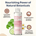 thumbnail image 2 of Makeup Remover 3 in 1 Micellar Cleansing Water Face Eyes Lips All Skin Types 10.14 fl oz 2 Pack, 2 of 8