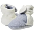 thumbnail image 5 of Hudson Baby Baby and Toddler Cozy Fleece Booties, Cream Heather Gray, 6-12 Months, 5 of 7