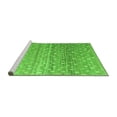 thumbnail image 2 of Ahgly Company Machine Washable Indoor Rectangle Abstract Green Modern Area Rugs, 2' x 5', 2 of 4