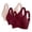 Wine# sports bras for women, variant on Oksale Womens Large Sports Bras Multipack High Support Wireless Bra 3 PC Push Up Adjustable Strap Running Bra Comfy Breathable Bralette Coffee M