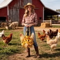 thumbnail image 5 of Chicken Carrier Sling Bag With Handle Secure Closure Portable Hen Rooster Transport Hand Bag Lightweight Farm Supply for Travel Hiking Driving, 5 of 5