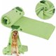 thumbnail image 3 of serviette Pour Chien (vert), Serviette Pour Chien Schage Rapide En Microfibre, Serviette De Schage Pour Chien, Serviette Pour Chien Super Absorba, 3 of 5
