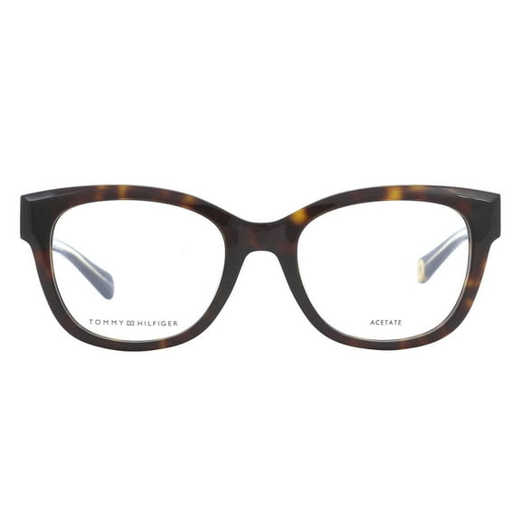 Tommy Hilfiger TH 1864 0086 00 Men's Havana Rectangular Eyeglasses
