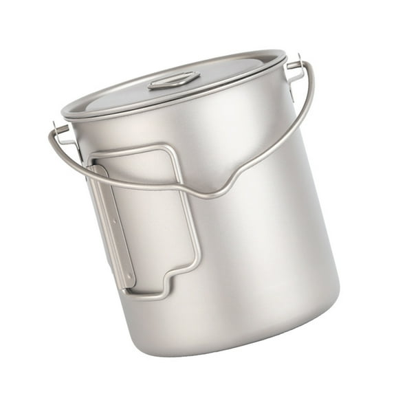 Compacts Camping Pots Folding Handle Light weight Outdoor Pots Cooking Boiling Essential