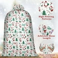 thumbnail image 5 of 4 count  Christmas  Bags for Presents, 60x72inch  Christmas  Bags, Xmas  Giant  Bag for Huge Xmas Gifts Bicycle,  and Dolls with 4 count Tags, 5 of 7