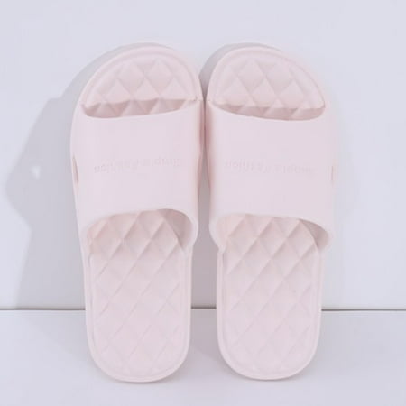 

Awdenio Slippers for Women & Men Clearance Women Men Slippers Home Couple Shoes Indoor Outside Soft Soled Bathroom Bath Slippers