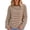 Brown, variant on Women's Oversized Long Sleeve Striped T-Shirts Crewneck Pullover Loose Fit Casual Basic Everyday Tops
