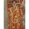 thumbnail image 2 of Klimt, Gustav 12x14 White Modern Wood Framed Museum Art Print Titled - Medicina, 2 of 4