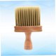 thumbnail image 4 of Plumero de cuello para barbero con cerdas suaves y mango de madera para peluquerías profesionales y uso doméstico., 4 of 5
