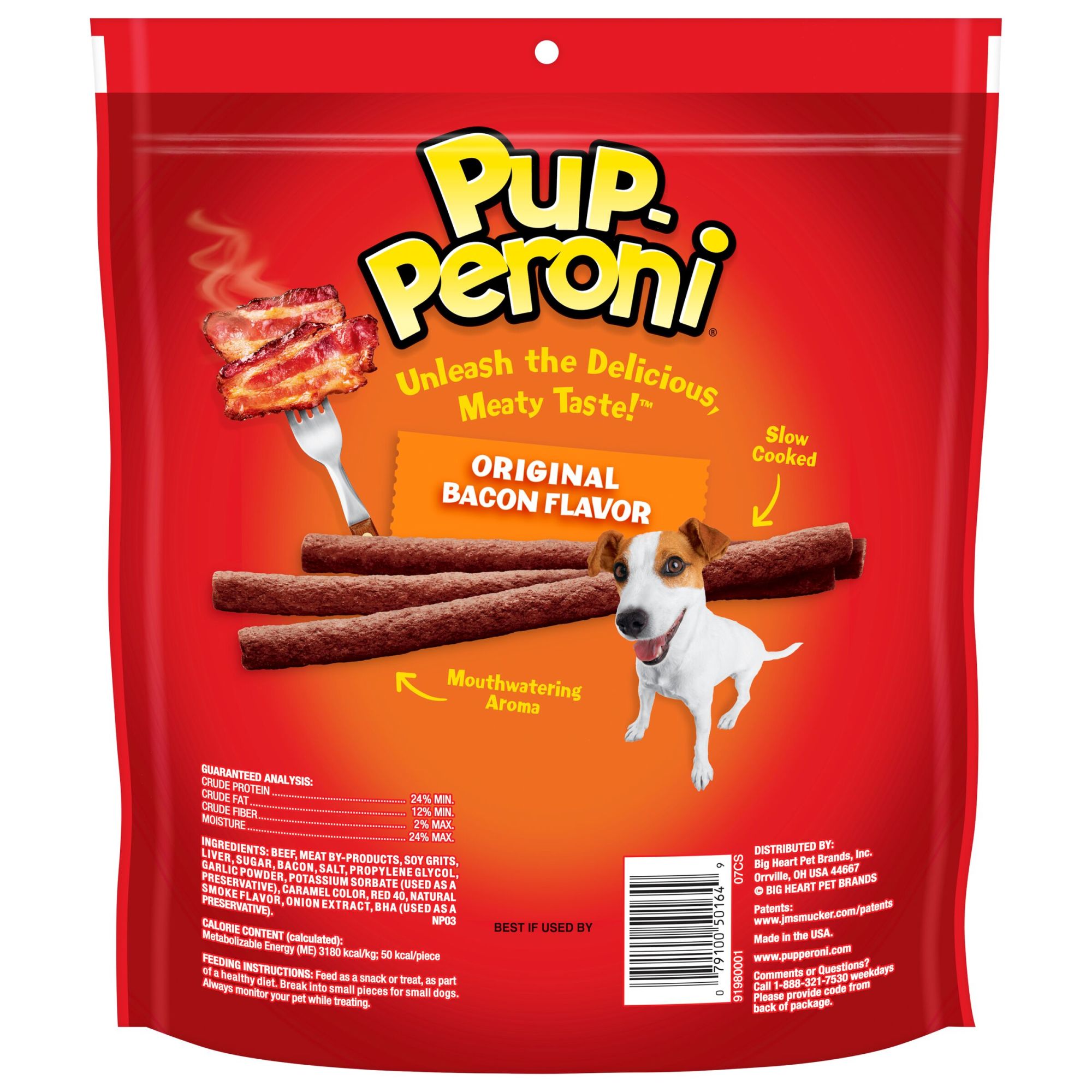 Pup-Peroni Bacon Flavored Dog Snacks, 25-Ounce