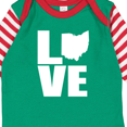 thumbnail image 4 of Inktastic Ohio Love Boys or Girls Long Sleeve Baby Bodysuit, 4 of 5