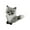 Gray, variant on MOMOJIA Handcrafted Realistic Cuddly Foxes Shaped Ornament Materials DecorativeAn1ma1Figurine Pendant Party Decorations