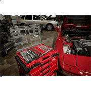 Milwaukee 48-22-9487 47pc 1/2 Drive Ratchet & Socket Set, PACKOUT Compatible