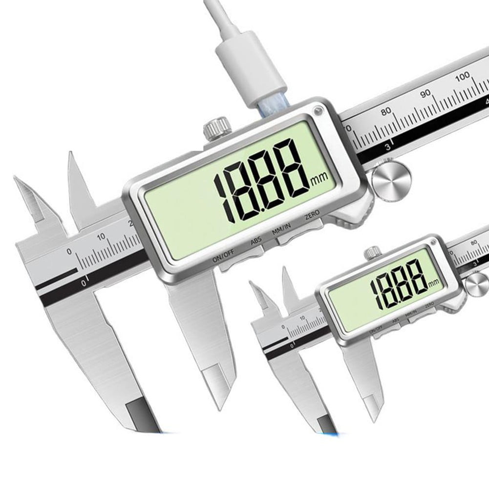 Rechargeable Digital Vernier Caliper: High for Precision Measurements with USB-C