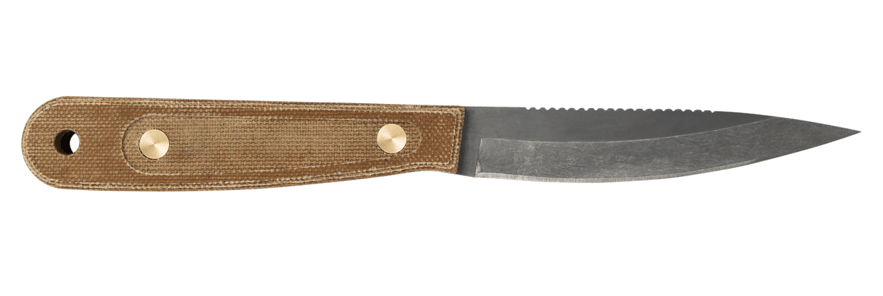Case XX Knives RW Caper Roland Welker Tan Micarta Carbon Steel Fixed Blade