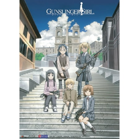 Wall Scroll - Gunslinger Girl - New Group Stairs Anime Licensed