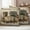Yellow Beige, variant on Vintage Farmhouse Outdoor Waterproof Pillow Covers, Retro Country Boots Flowers Leaf Wooden Plank Decorative Square Throw Pillowcase Sofa Cushion Sham for Patio/Couch/Chair, 20"x20" 2 Pack
