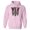 Pink, variant on Skeleton Rib Cage Hoodie Sweatshirt Unisex Medium Grey