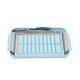 thumbnail image 2 of Stainless Steel Butter Box Cheese Storage Container with Clear Lid for Kitchen Blue Chassis, 2 of 4