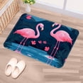 thumbnail image 5 of Flamingo Indoor Carpet Kitchen Rug Office Mat - Polyester Non-Slip Machine Washable, 5 of 6