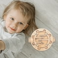 thumbnail image 4 of Round Wooden Maze Board Marble Balls Maze Board Toddlers Busy Board Game For Early Education, 4 of 8