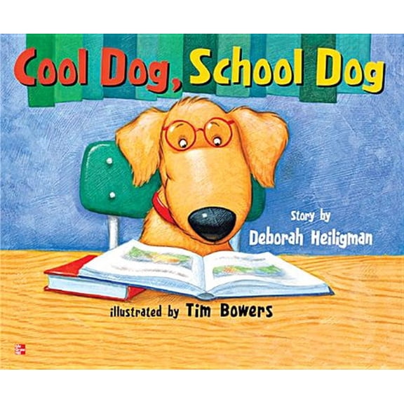 Pre-Owned Reading Wonders Literature Big Book: Cool Dog, School Dog Grade 1, (Hardcover)