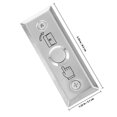 thumbnail image 2 of unbranded 1Jgo Botón Para Salida Con De Acero Inoxidable Universal Para Puerta En Casa, 2 of 8