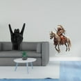 thumbnail image 2 of Estatua del gesto de la roca,Estatuas y figuras de dedos con gestos de música rock,Letrero de escritorio Home Knight,Adorno de caballero acrílico 2D para estantería de manualidades,Letrero, 2 of 8