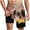 Brown, variant on JUUYY Swim Trunks for Men with Compression Liner Quick Dry Bathing Suit Drawstring Elastic Waist Beach Board Shorts with Pockets Orange M
