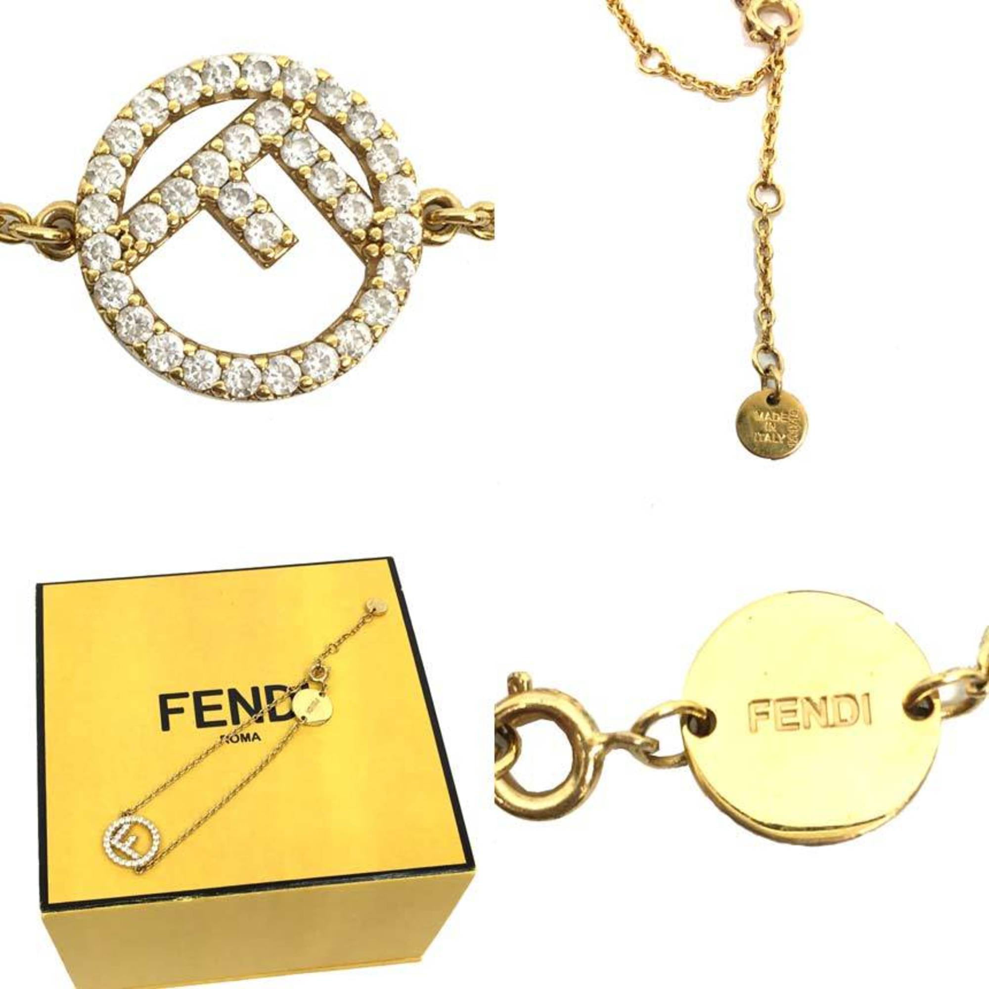 F Is Fendi Bracelet - Pink-gold-coloured bracelet | Fendi