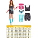 thumbnail image 3 of Conjunto de 6 piezas de disfraz de discoteca hippie de los años 80 para mujer adulta, ropa deportiva retro para mujer, ropa de fitness, traje de Carnaval de Halloween, 3 of 5
