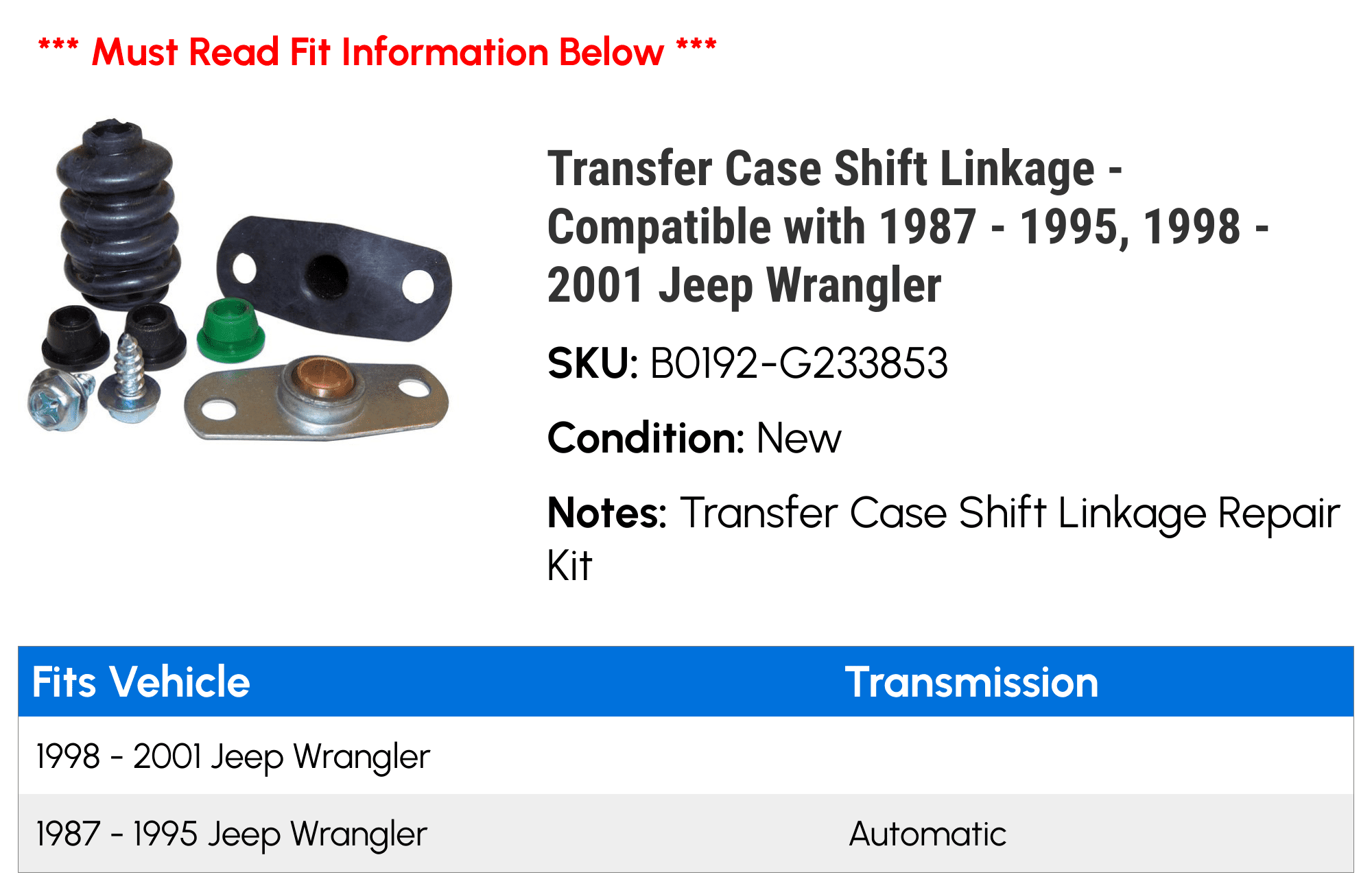 Actualizar 111+ imagen 2001 jeep wrangler transfer case linkage