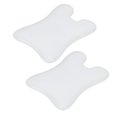 thumbnail image 2 of Tablero Gua Sha Higoodz Reafirmante Blanco Alivio Del Dolor Drenaje Linfático 2 Piezas, 2 of 8