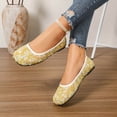 thumbnail image 4 of SuTry Women's Mesh Flats Round Toe Breathable Slip On Lightweight Soft Sole Comfortable Walking Casual Daily Spring Summer Travel Office Shoes(36), 4 of 8