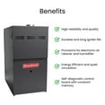 thumbnail image 5 of Goodman 60,000 BTU 80% AFUE Single Stage Gas Furnace – Upflow/Horizontal Application, 14″ Wide with LP Conversion Kit, 5 of 5