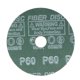 thumbnail image 3 of Discos de fibra de resina de óxido de aluminio de 4 pulgadas x 5/8 pulgadas, discos de lijado y pulido de 60 Grit, 10 piezas, 3 of 4