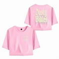 thumbnail image 3 of Josiah Queen Merch Dusty Bibles T-Shirt For Women&Girls Midriff Short Sleeve Summer Clothing Vest Tee, 3 of 5