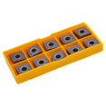 thumbnail image 1 of Cnmg 431 Cnmg120404 Carbide Inserts Set For Steel Machining Pack Of 10, 1 of 8