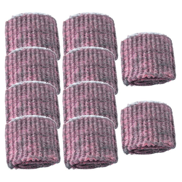 Estropajos de acero con jabón (paquete de 10) - Preengrasados, resistentes, que no rayan - para sartenes, hornos, grasa de cocina