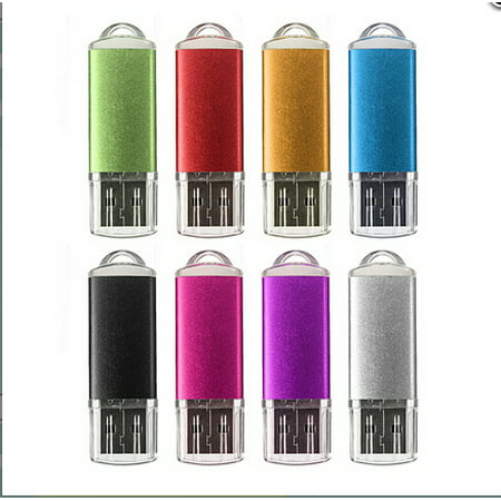 Multi Color 128MB USB 2.0 Flash Memory Stick Pen Drive Storage Thumb U Disk Gift,Red