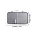thumbnail image 2 of Tyidzon Sacs de Rangement Imperméables avec Fermeture Éclair, Organisateur de Documents Portable pour Documents, Cadeaux pour Lui, Fournitures de Rentrée, 2 of 7