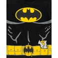 thumbnail image 2 of DC Comics Batman Cosplay T-Shirt Logo Toddler to Big Kid, 2 of 4